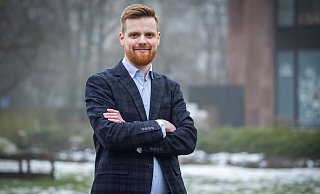 Maximilian Kneller ist der Bundestagskandidat der AfD in Bielefeld. - Sarah Jonek Maximilian Kneller ist der Bundestagskandidat der AfD in Bielefeld. - Sarah Jonek