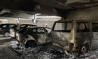 Die Brandstifter haben massive Schäden angerichtet. - Charlotte Mahncke