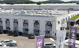 Unternehmens- und Produktionsstandort der WORTMANN AG in Hüllhorst. - WORTMANN AG