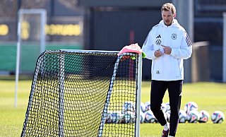 Das deutsche Abschlusstraining vor dem Hinspiel in Mailand findet noch in Dortmund statt. - Federico Gambarini/dpa