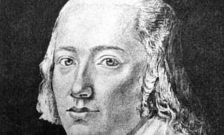 Zeitgenössische Darstellung Friedrich Hölderlins, der vor 250 Jahren in Lauffen geboren wurde. - dpa