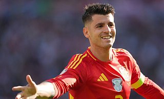 Torjäger Álvaro Morata fühlt sich in Italien mehr geschätzt als in Spanien. - Sören Stache/dpa