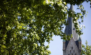 Erstmals wird der Deutsche Katholikentag im Jahr 2028 in Paderborn stattfinden - sicherlich auch mit Programmpunkten am und im Dom. - Niklas Tüns