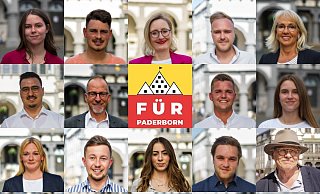 Insgesamt kandidieren 12 Frauen und 17 Männer für die Wählergemeinschaft Für Paderborn. - Thorsten Schneider