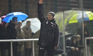 Sollte die Saison fortgesetzt werden, wird Uffelmann wieder an der Seitenlinie stehen. - Jens Dünhölter