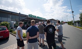 Ausverkauft: Rund 100 Karten hat der SV Rödinghausen in einem letzten freien Vorverkauf vor dem Spiel gegen den SC Paderborn 07 abgesetzt. Foto: Noah Wedel - Noah Wedel