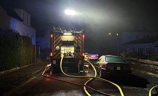 Die Feuerwehr musste in Enger wegen einem Zimmerbrand ausrücken. - Feuerwehr Enger