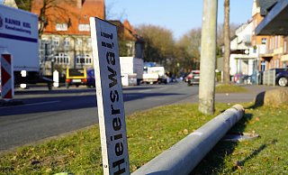Am Heierswall auf Höhe der Heiersburg werden Kanalarbeiten durchgeführt – es sind jedoch nicht die letzten Baustellen in Paderborn, die zu Verkehrseinschränkungen führen werden. - Felix Schwien