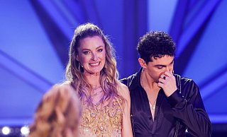 Lilly zu Sayn-Wittgenstein-Berleburg und Andrzej Cibis sind aus der RTL-Tanzshow ausgeschieden. - Foto: Rolf Vennenbernd/dpa