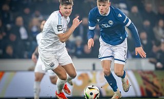 Interessante Doppelrolle: Julian Kania (r.) war bester Torjäger, aber meist auch nur Joker beim DSC Arminia. - Sarah Jonek