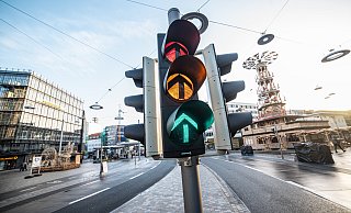 Mehrere Ampeln sind am Mittwochvormittag im Bielefelder Stadtgebiet ausgefallen. - Symbolbild: Felix Brenneke