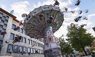 Der Niederwall wird bereits im Vorfeld des Leinewebermarkts ab Sonntag, 25. Mai, 0 Uhr, gesperrt. - Jörg Dieckmann