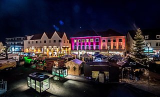 Auch die Beleuchtung stimmt am ersten Adventswochenende auf die gemütliche Weihnachtszeit ein. Foto: Privat/Daniel Winkler - Privat/Daniel Winkler