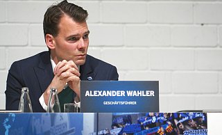 Alexander Wahler, hier bei der Mitgliederversammlung am 20. Januar 2025, muss den SC Paderborn nach nur neun Monaten schon wieder verlassen. - Christian Geisler