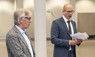 Udo Witthaus und Ingo Nürnberger (r.). - NW (Archiv)