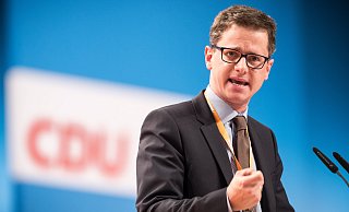 Klare Worte: MdB Carsten Linnemann (CDU) aus Paderborn. - picture alliance / dpa