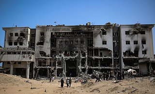UN-Menschenrechtler haben mehr als 130 Angriffe auf Gesundheitseinrichtungen in Gaza dokumentiert. (Archivbild) - Omar Ishaq/dpa