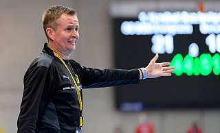 Der DHB und Trainer André Fuhr haben sich in einem Mediationsverfahren geeinigt. - Marco Wolf/wolf-sportfoto/dpa
