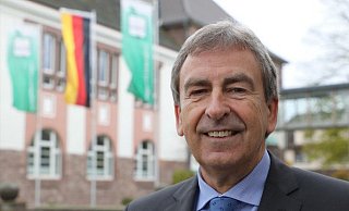 Abschied aus dem Kreishaus in Höxter heißt es jetzt für Landrat Friedhelm Spieker. - Simone Flörke