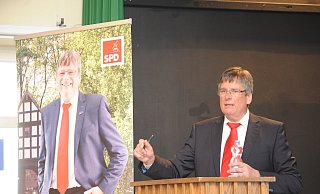 Udo Högemeier war Bürgermeister-Kandidat der SPD Rahden. Mit Beginn der neuen Wahlperiode hat er den Vorsitz der SPD-Ratsfraktion übernommen. - Joern Spreen-Ledebur