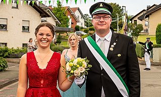 Maximilian Grewe und Helene Elsner regieren die Hembser Schützen 2025. - Schützen Hembsen