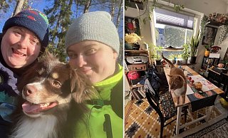 Die Gütersloherin Pia Tholander-Harraß ist der Liebe wegen nach Schweden ausgewandert. Heute wohnt sie mit ihrer Ehefrau in einem Vorort von Stockholm. - Pia Tholander-Harraß