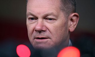 «Es handelt sich im Hinblick auf Nord Stream 2 um ein privatwirtschaftliches Vorhaben»: Bundeskanzler Olaf Scholz. - Foto: Kenzo Tribouillard/AFP/dpa