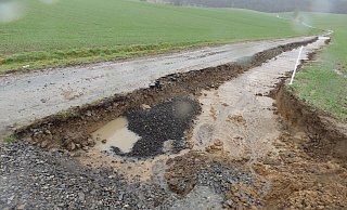 Die Initiative Gegenwind im Köterbergland hatte die Zerstörung der Wirtschaftswege angemahnt und Konsequenzen gefordert. - Privat