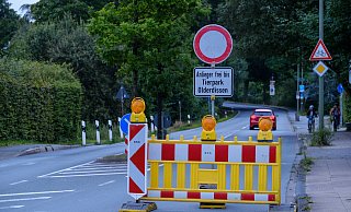 Die Sperrung wird am Nachmittag aufgehoben. - Andreas Zobe