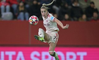 Giulia Gwinn will mit dem FC Bayern München endlich den DFB-Pokal holen. - Peter Kneffel/dpa