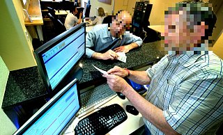Wettbüro in Zeiten vor dem Coronavirus. - Andreas Frücht