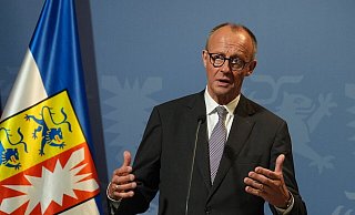 Merz lud den syrischen Übergangspräsidenten Ahmed al-Scharaa nach Deutschland ein. - Marcus Brandt/dpa