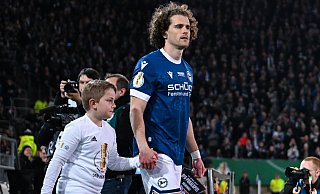 Mael Corboz und der DSC Arminia verfolgen nicht nur im DFB-Pokal, sondern auch in der Liga große Ziele. - Teresa Kroeger