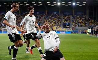 Feiert seinen fünften Turnier-Treffer: Nick Woltemade. - Branislav Racko/dpa
