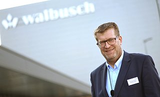 Christian Busch leitet das Solinger Familienunternehmen Walbusch Walter Busch GmbH & Co. KG und hat das Logistikzentrum des kriselnden Modeherstellers Gerry Weber im Ravenna-Park für sich übernommen. - Nicole Donath