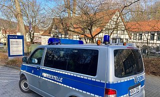 Die Kripo ist am Mittwochmorgen vor Ort. - Jens Reichenbach