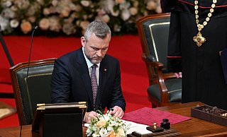 Der neue slowakische Präsident Peter Pellegrini. - Alek Václav/CTK/dpa