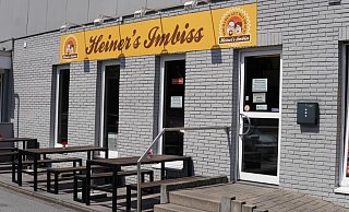 „Heiners Imbiss“ war ein beliebter Treffpunkt. - Privat
