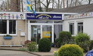 Einbrecher machten sich im Schwedenkindergarten zu schaffen. - Klaus Frensing