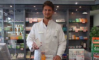 Nils Terberger ist Apotheker in Espelkamp. Seine Familie betreibt in der Stadt gleich drei Standorte. - Karsten Schulz