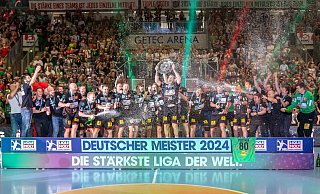 Der SC Magdeburg möchte seinen Titel in der Handball-Bundesliga verteidigen. - Andreas Gora/dpa