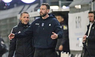 Da steckst du nicht drin: Mitch Kniat sah Chance um Chance, die seine Offensivkräfte nicht rein machten. - IMAGO/Jan Huebner