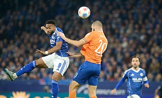 Sylla erzielte das 1:0 für Schalke. - Bernd Thissen/dpa