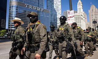 Chicago und Illinois verklagen die US-Regierung zu Nationalgarde-Einsätzen. (Archivbild) - Ashlee Rezin/Chicago Sun-Times/AP/dpa