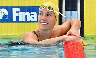 Keine Schwimmerin in Australien war erfolgreicher als Emma McKeon. - Joel Carrett/AAP/dpa