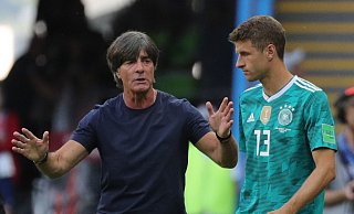 Am 19. Mai wird Joachim Löw seinen EM-Kader bekanntgeben. Einem Medienbericht zufolge soll auch Thomas Müller nominiert werden. - Foto: Christian Charisius/dpa/Archiv
