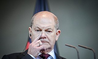Olaf Scholz ist seit zwei Jahren Bundeskanzler - aber nur wenige sind mit seiner Arbeit zufrieden. - Kay Nietfeld/dpa