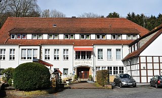 Für zwei Tage verwandelt sich das Berghotel Quellental im Kreis Gütersloh in einen Pop-up-Store für Fahrräder. - Frank Jasper