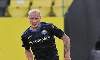 Sven Michel hat seine Knieverletzung überstanden und ist zurück im Training. - picture alliance / augenklick/Ralf Ibing /firo Spor