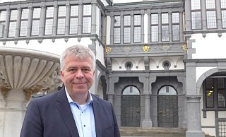 Klaus Schröder will für die Grünen zum Amt des Paderborner Bürgermeisters kandidieren. - Hans-Hermann Igges